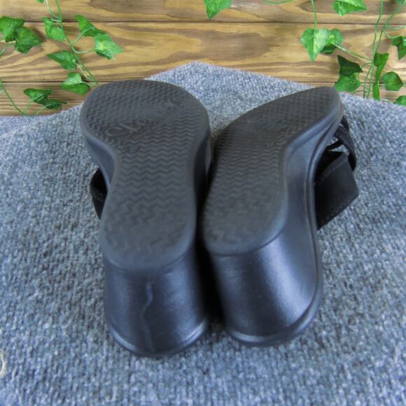 Skechers Women's Memory Foam Flip Flop Black Synthetic 9 Medium Gently Used 2025 - Picture 5 of 6